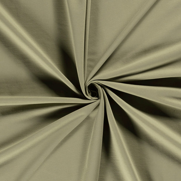 French Terry fabric Olive Green 