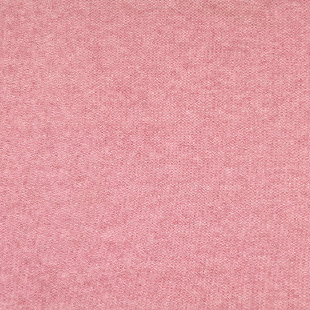 Heavy Knit fabrik Rosa weich 