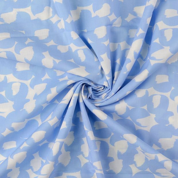 Voile fabrik Hellblau 