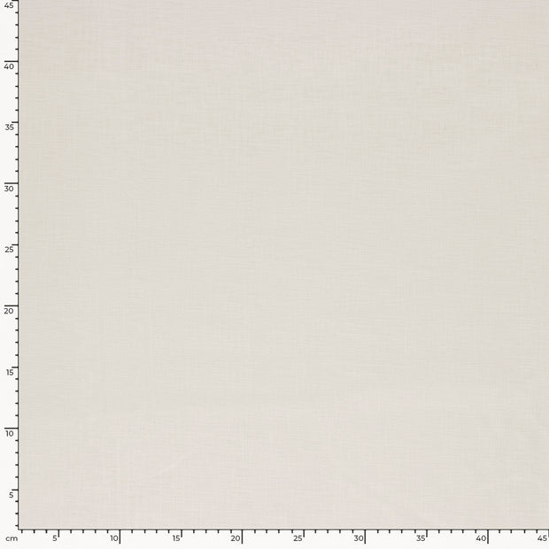 Woven Polyester fabric Unicolour Off White