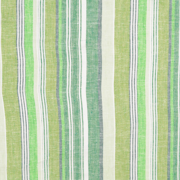  tissu rayures vert