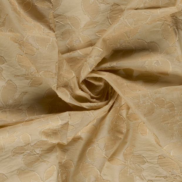 CO Voile fabrik Beige Ausbrenner 