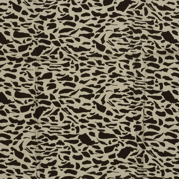 Sergé de Viscose tissu Beige mat 
