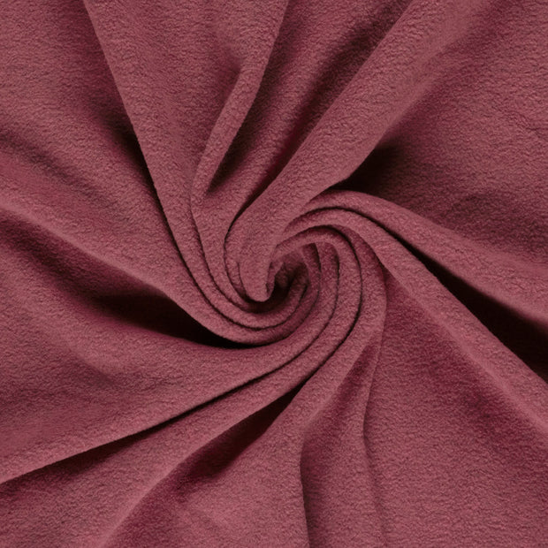 Fleece fabric Old Pink 