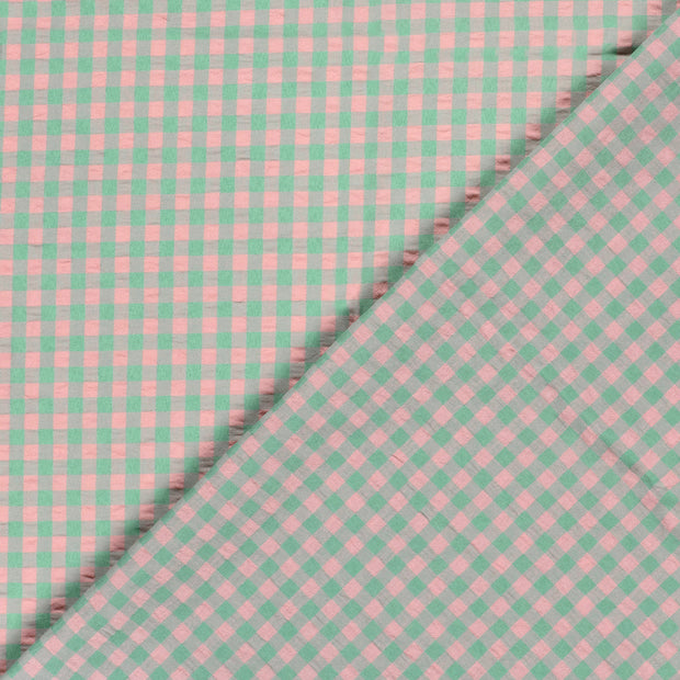 Seersucker tissu Carreaux Seersucker 