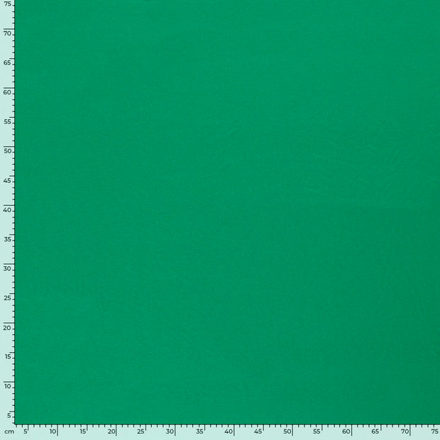 Jersey de Viscose tissu Unicolore Vert Forêt