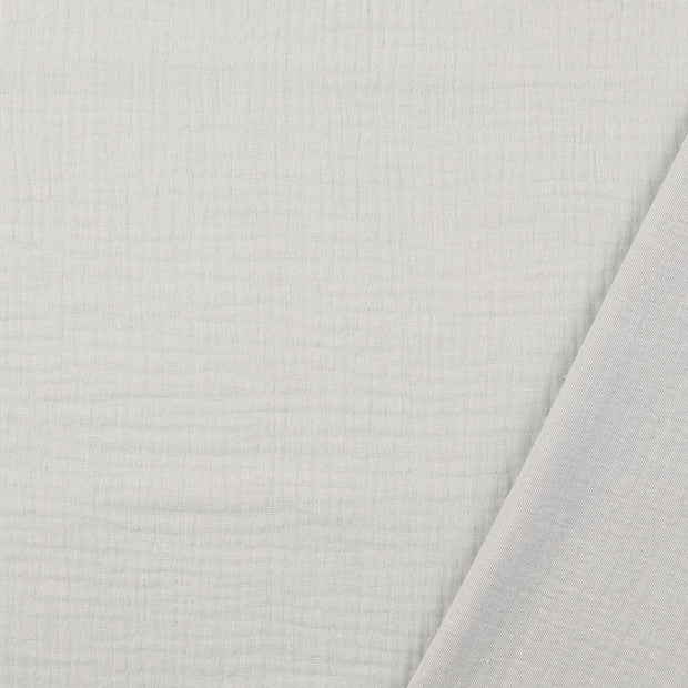 double gaze tissu Gris clair 