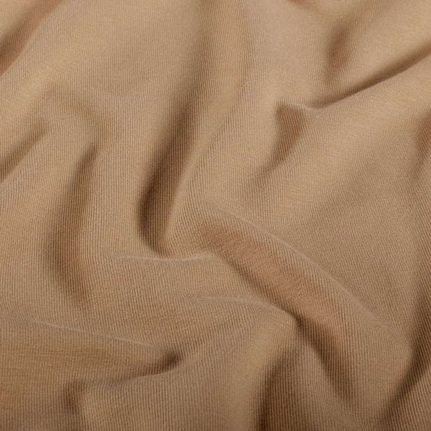 Jersey tissu Unicolore Nude
