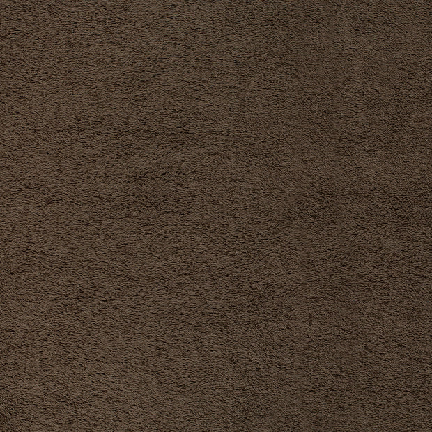 Terry Towelling fabric Brown matte 