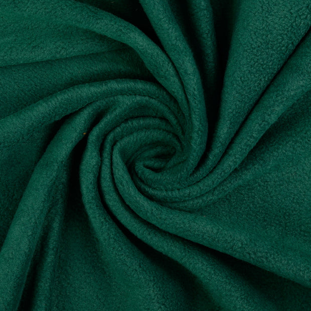 Polar Fleece fabrik Dunkelgrün gebürstet 