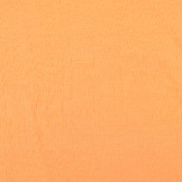 Popeline de Viscose tissu Unicolore abricot