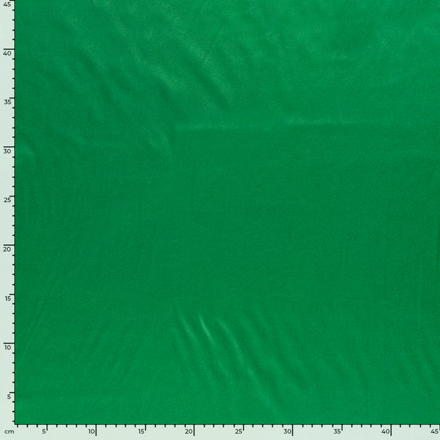 Satin tissu Unicolore Vert