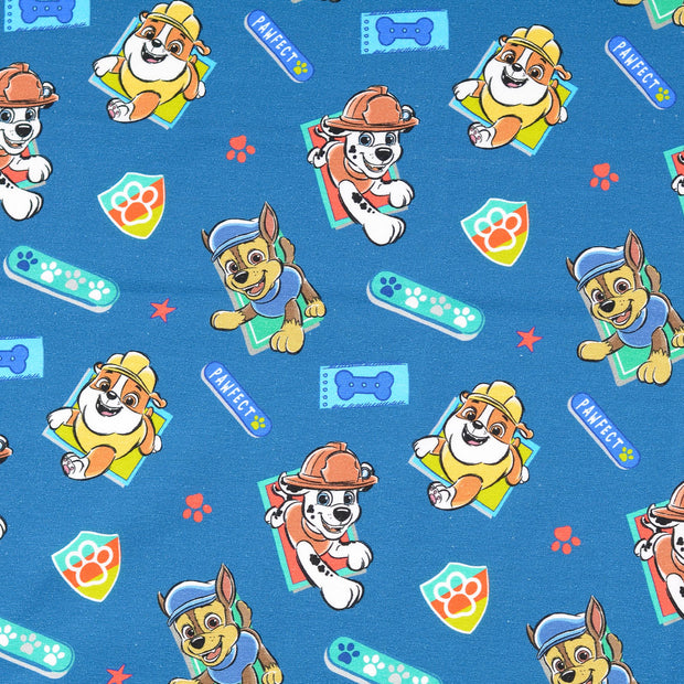 Jersey fabrik Paw Patrol Babyblau
