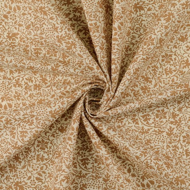 Cotton Poplin fabric Beige 