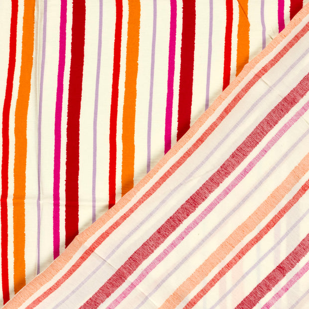 Viscose Nylon Crepe fabrik Streifen bedruckt 