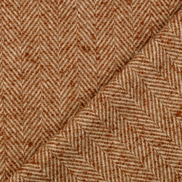 tweed tissu beige fil teint 