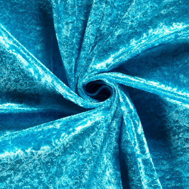 Velours tissu Bleu Ciel scintillant 