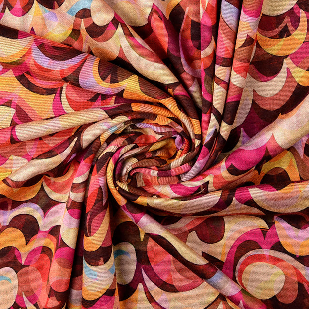 Jersey fabric Red 