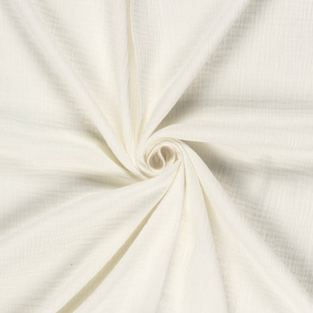 Musselin extra breit fabrik Ivory 