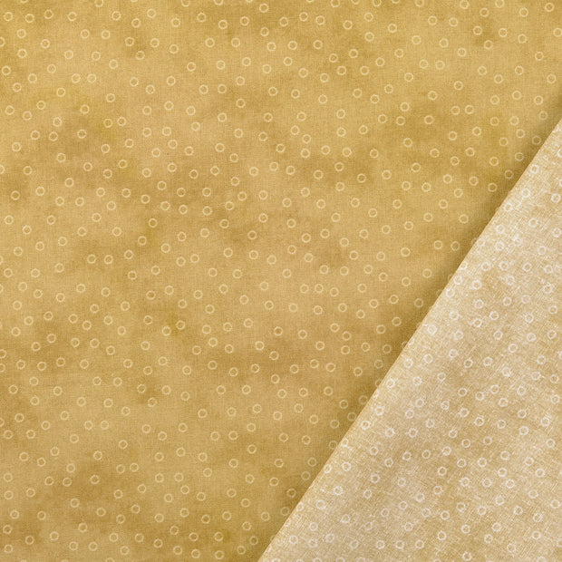 Popeline de coton tissu Beige 