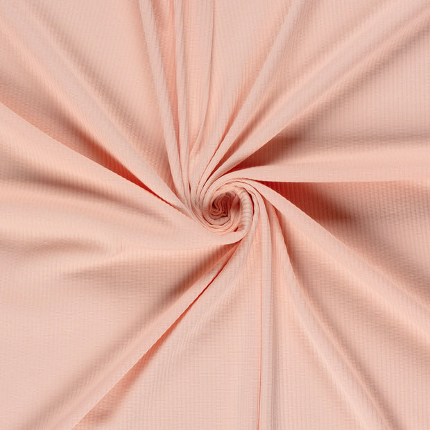 Rib Jersey fabric Salmon 