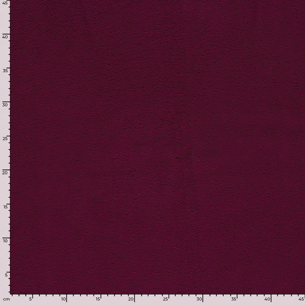 Fleece fabrik Melange Magenta