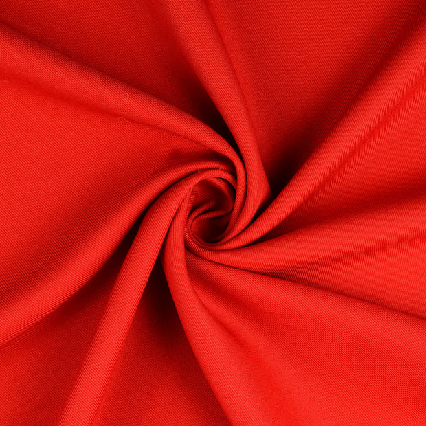 Gabardine fabrik rot 