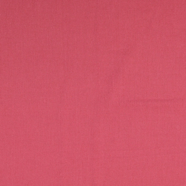 Viscose Lin Chaine et Trame tissu Rose mat 