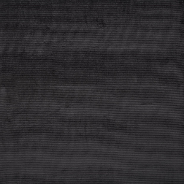 Nicky Velours Rib tissu Unicolore Gris foncé