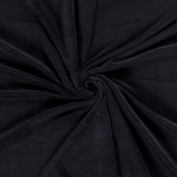 Bamboo Fleece fabric Navy 