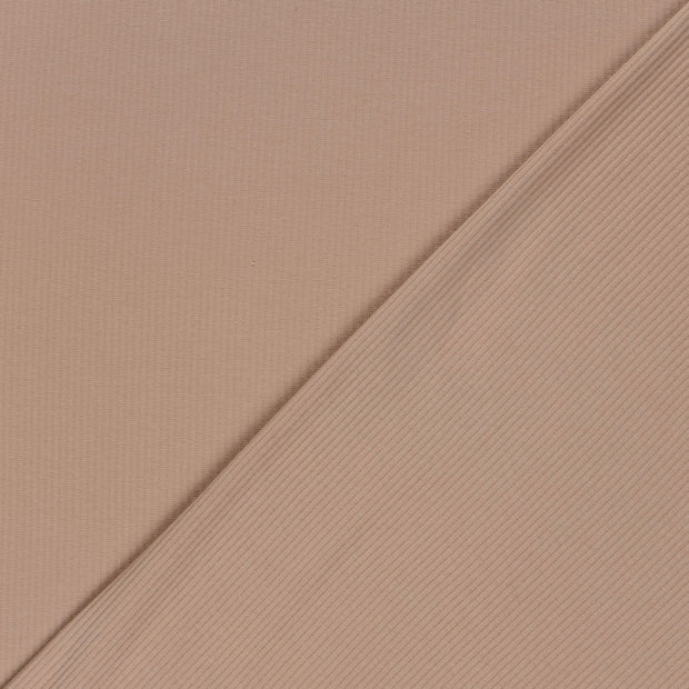 Rib Jersey tissu Unicolore 