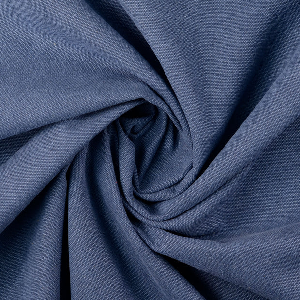 Canvas tissu Bleu acier 