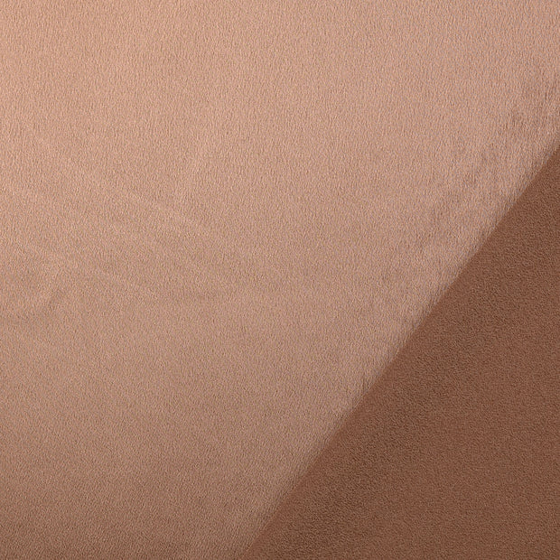 Satin Velvet fabric Taupe Grey dyed 