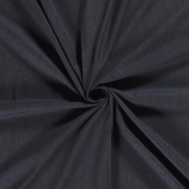 Denim fabric Navy pre-washed 