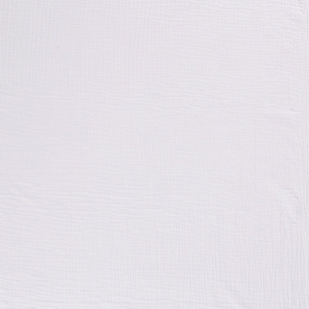 Muslin Triple Layer fabric Optical White matte 