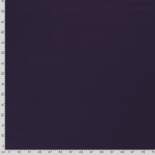Jersey fabric Unicolour Carbon