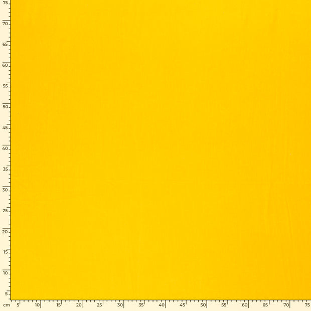 Bamboo Poplin fabric Unicolour Yellow