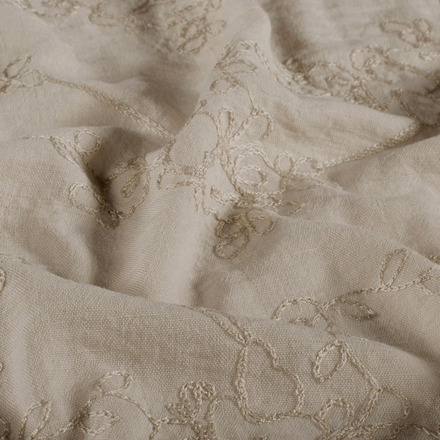 Woven Polyester fabric Unicolour Beige