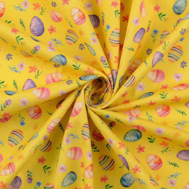  tissu jaune 