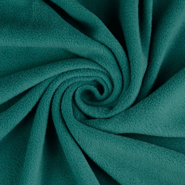 Polar Fleece fabrik Petrol gebürstet 