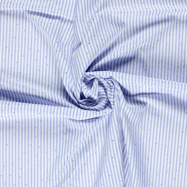 Polyester Webware fabrik Indigoblau garngefärbt 