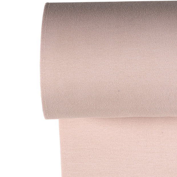 Cuff fabric Unicolour Light Mauve