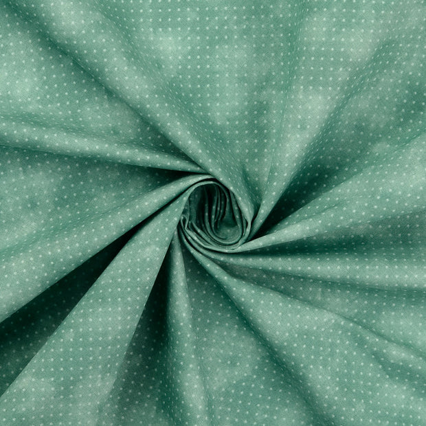 Popeline de coton tissu menthe 