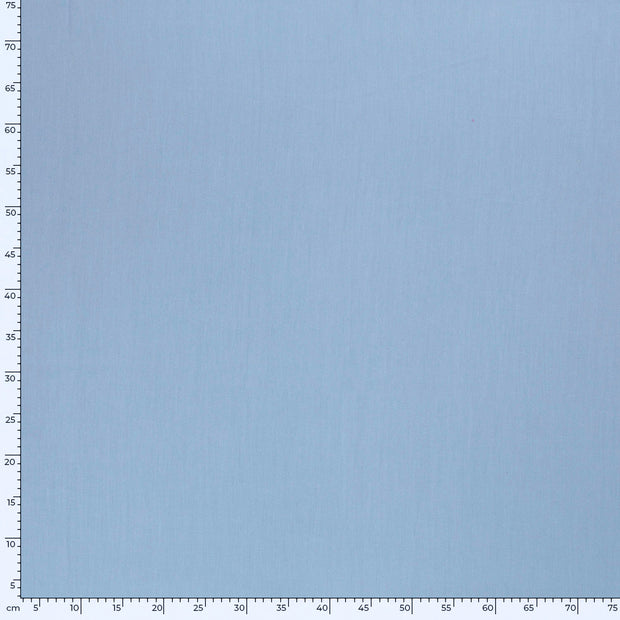 Bamboo Poplin fabric Unicolour Indigo