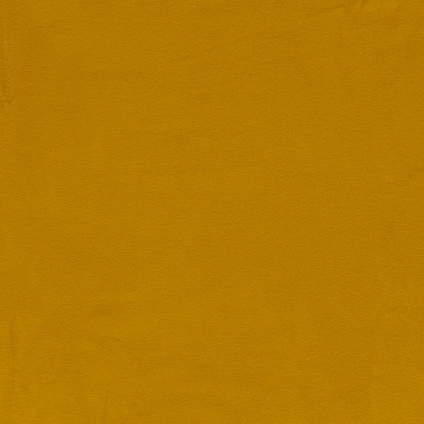 Cotton Fleece fabric Oker soft 