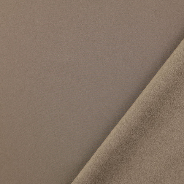 softshell tissu Gris doublé et l'arrière 