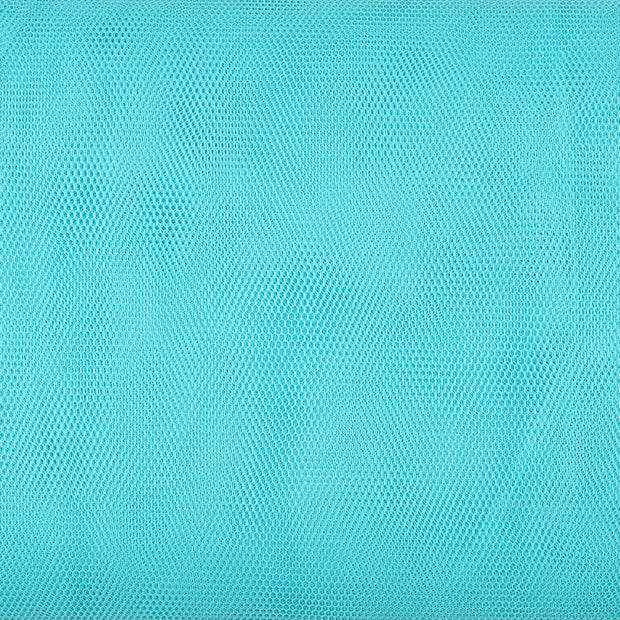Tüll fabrik Uni Turquoise
