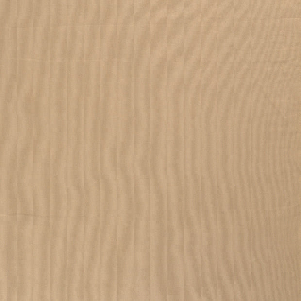 Rib Jersey tissu Unicolore Camel