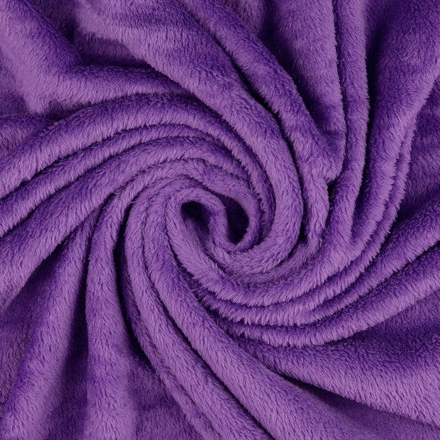 Wellness Fleece fabrik Violett 