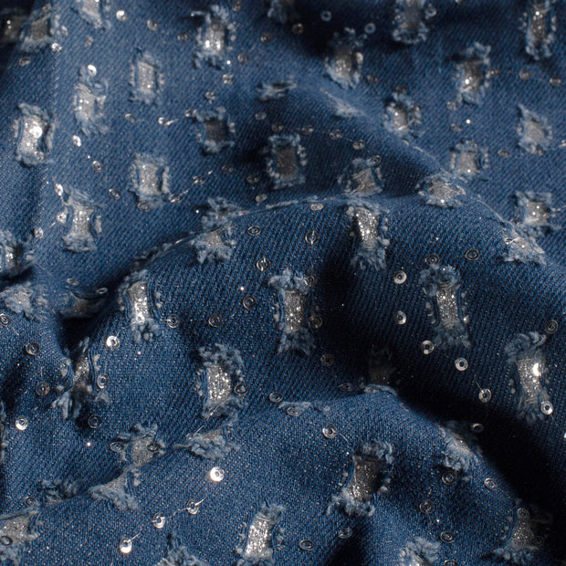 Jeans fabrik Geometrische Jeansblau